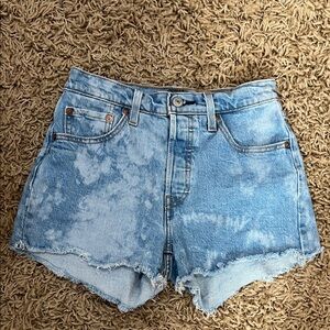 Levi's 501 women’s Light Blue Jean Shorts